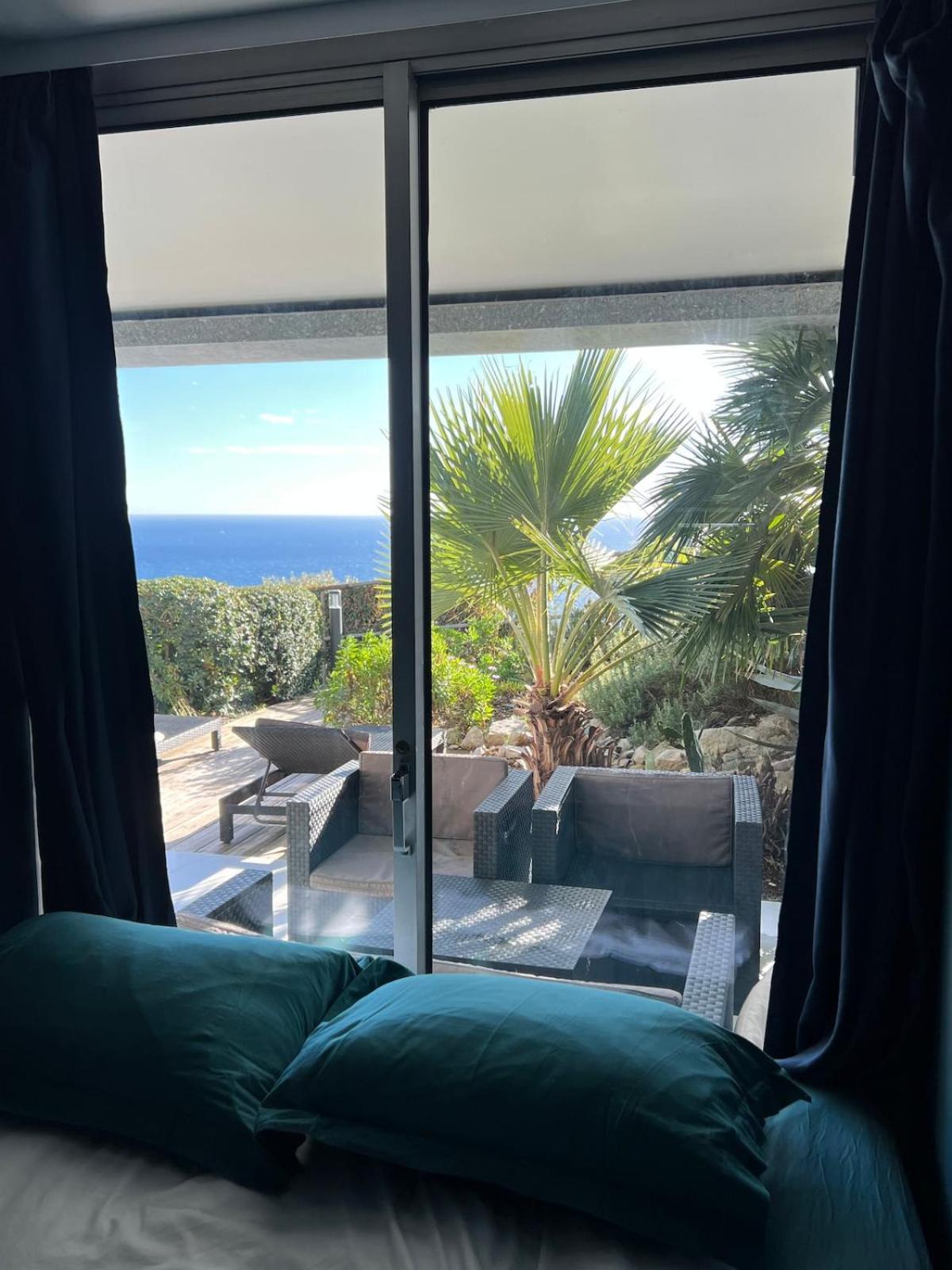 Luxueux Appartement - Vue Mer - Piscine - Free Parking - Monaco Cap-d'Ail Eksteriør billede